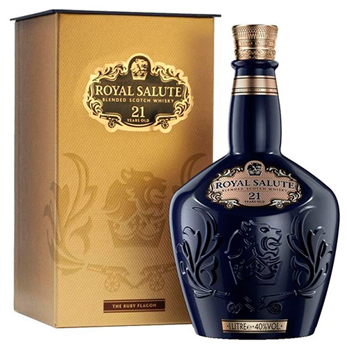 WHISKY ROYAL SALUTE 21 ANOS 700ML SIGNATURE 7030 – catalogo